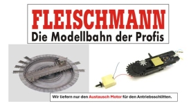 sb modellbau 14050 - H0 - Motorisierungssatz für Fleischmann Drehscheibenantrieb